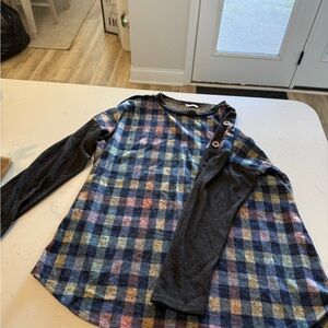 Plaid Long Sleeve Shirt